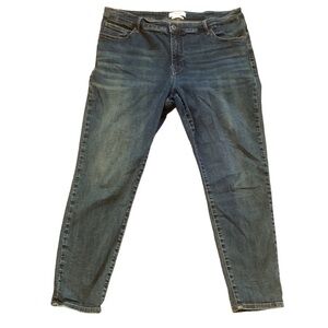 Pistola Plus Size Ankle Skinny‎ Blue Jeans Size 18W